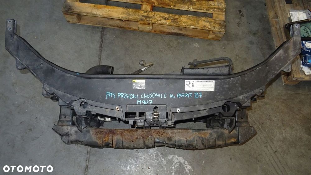 VW PASSAT B7 3AA PAS PRZEDNI CHŁODNICE BELKA KOMPLET 1.6 2.0 TDI NR M907 - 2