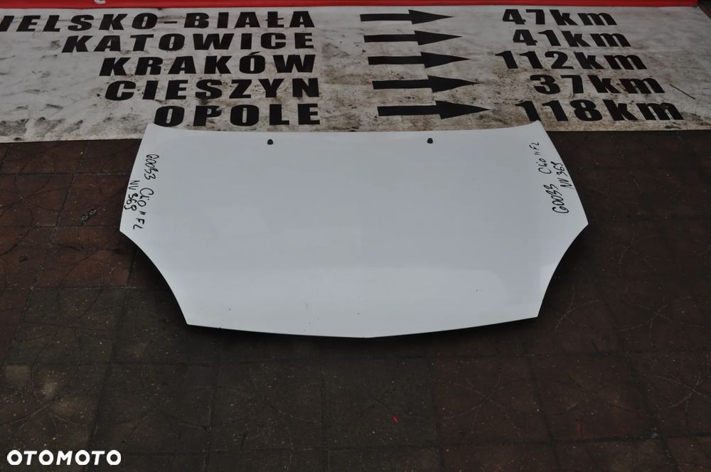 renault clio II FL lift maska kolor NV369 nr 60033 WYSYŁKA - 2