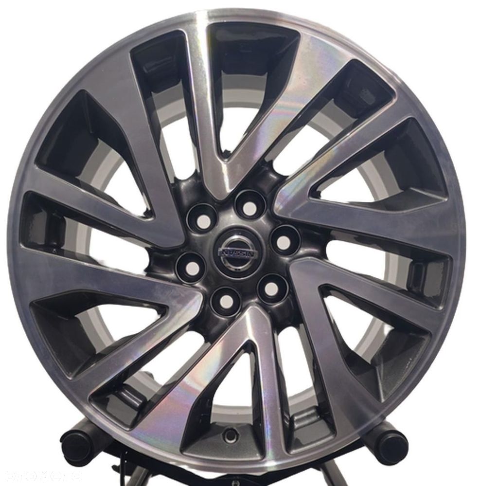 Felgi aluminiowe OE NISSAN NAVARA 7x18 6x114,3 ET45 4JA6A JAK NOWE ! - 4