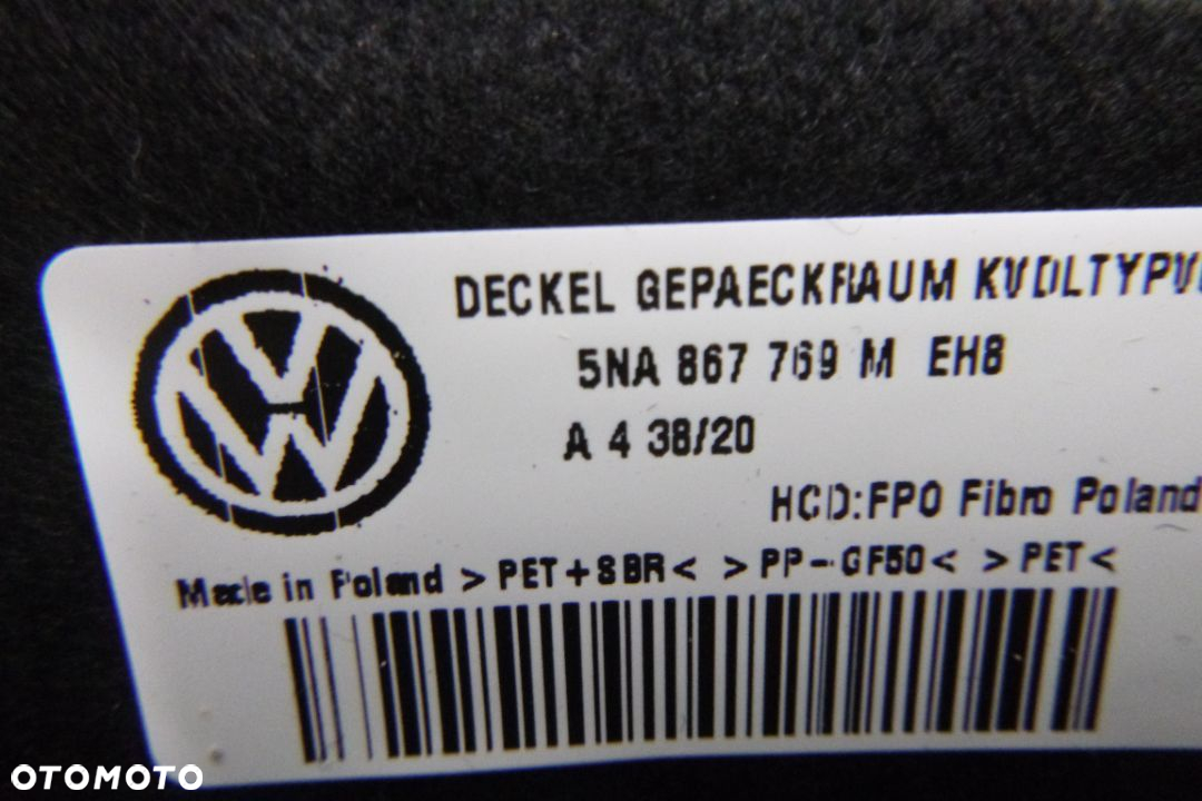 VW TIGUAN LIFT 2021 ELEMENTY BAGAŻNIKA  BEZ KOLA ZAPASOWEGO OPIS - 10
