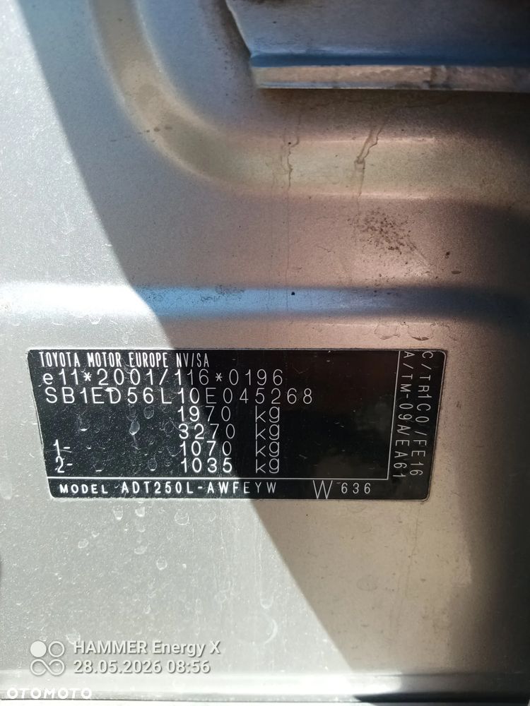 TOYOTA AVENSIS 2,0 D  na części - 5