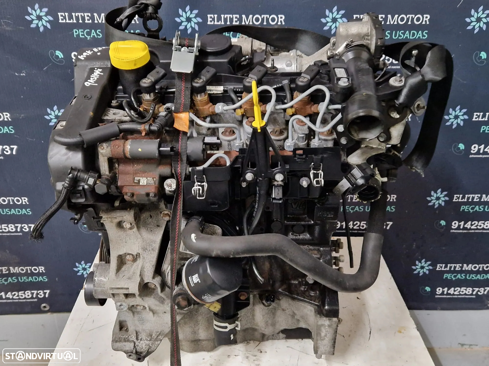 Motor usado K9KH282 NISSAN QASHQAI 1.5 DCI 106CV K9K282 NOTE - 2