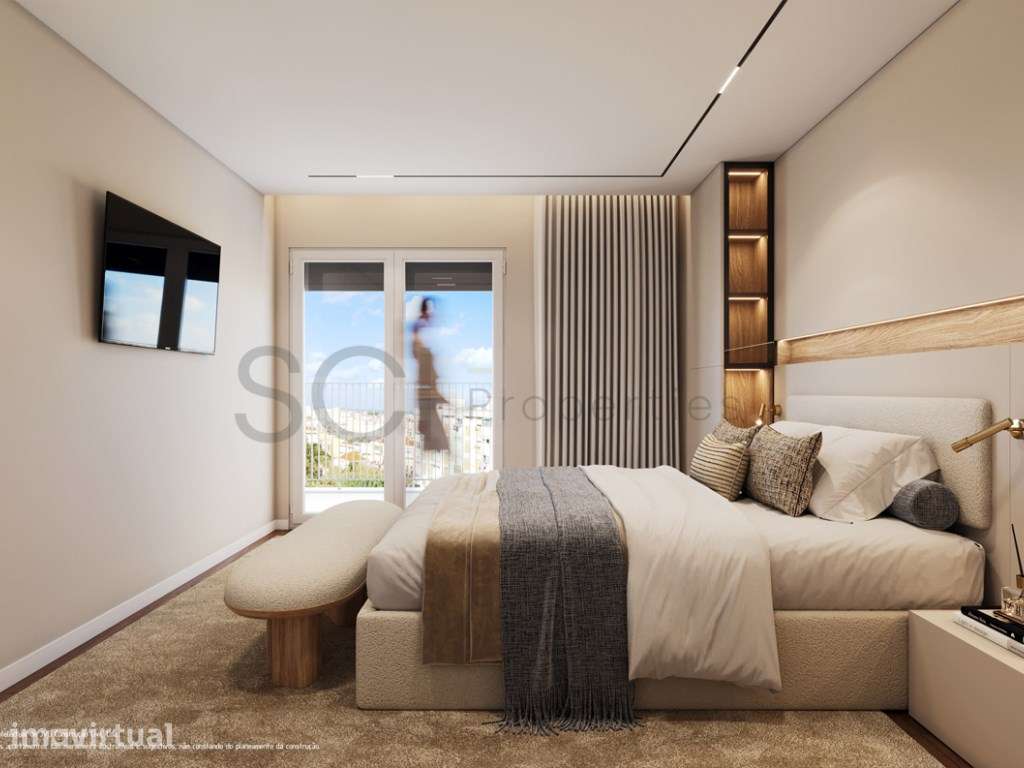 Empreendimento no Feijó | Apartamentos T1, T2 Duplex e T3 | Garagem - Grande imagem: 4/24