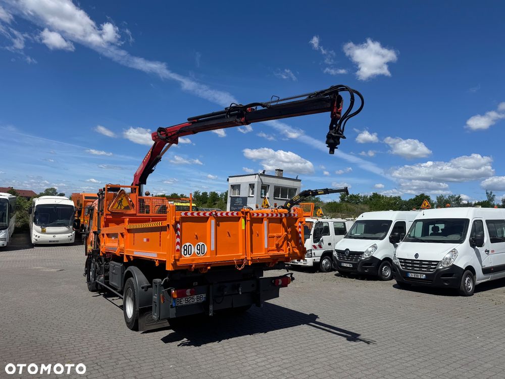 Renault Midlum 240DXi Wywrotka 3str HDS Fassi SPECJALNY Czołownica Solarka Piaskarka - 15