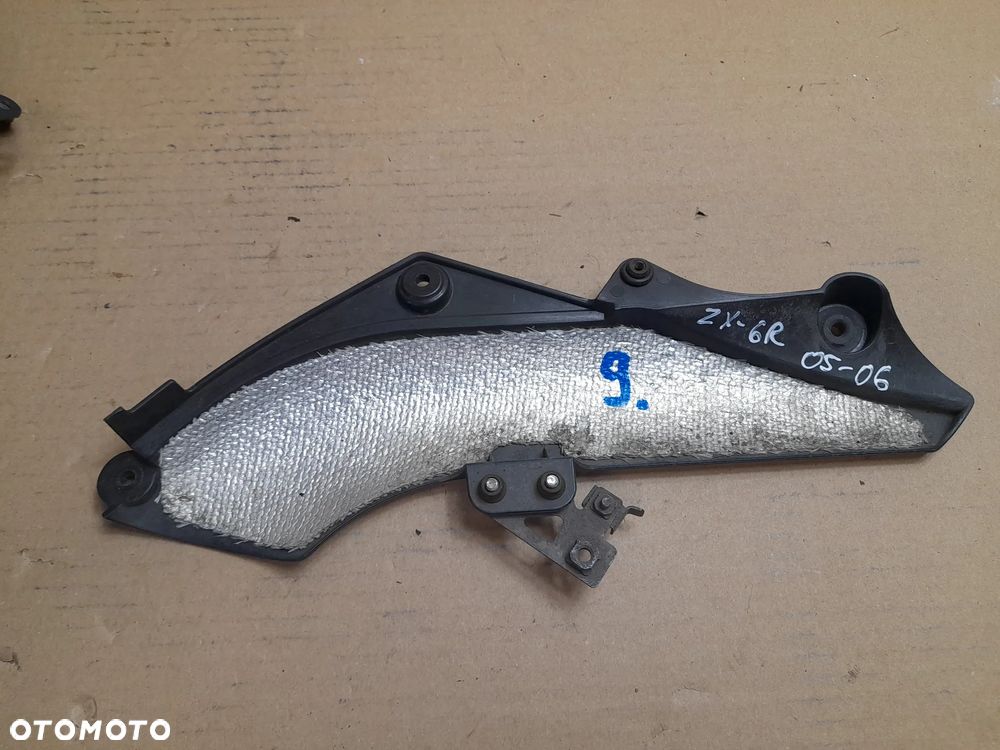 Owiewka osłona termiczna wydechu ZX6 2005 - 2006