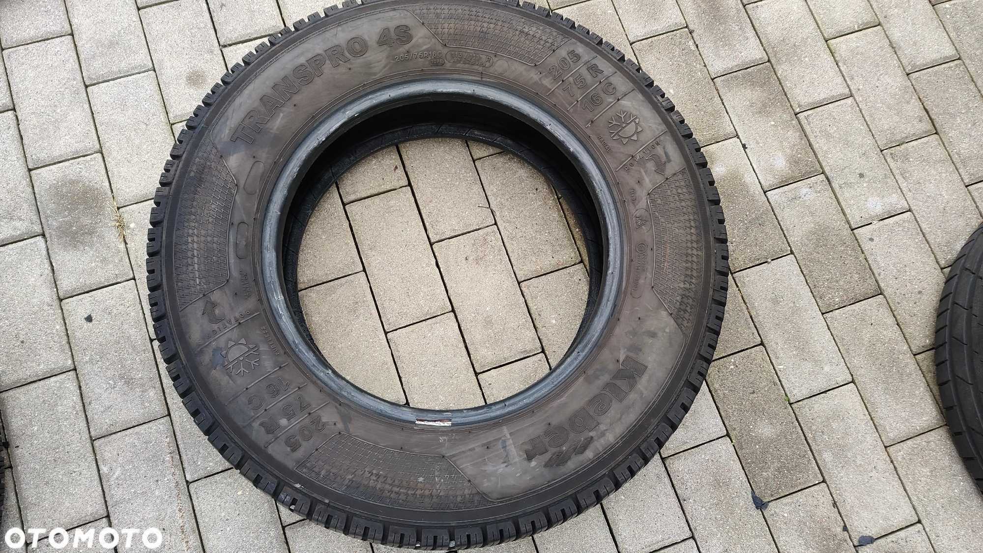 Opony Całoroczne 205/75/16C Kleber 2szt 7mm 2023r - 4