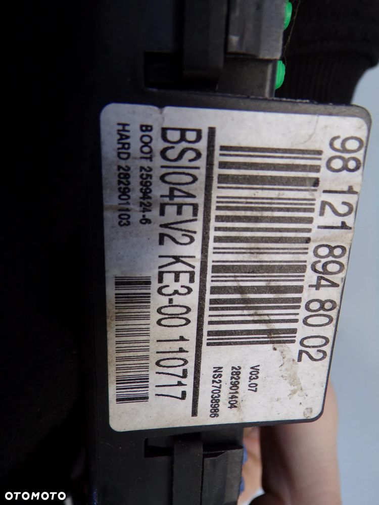 MODUŁ STEROWNIK BSI CITROEN BERLINGO III 9812189480 - 3