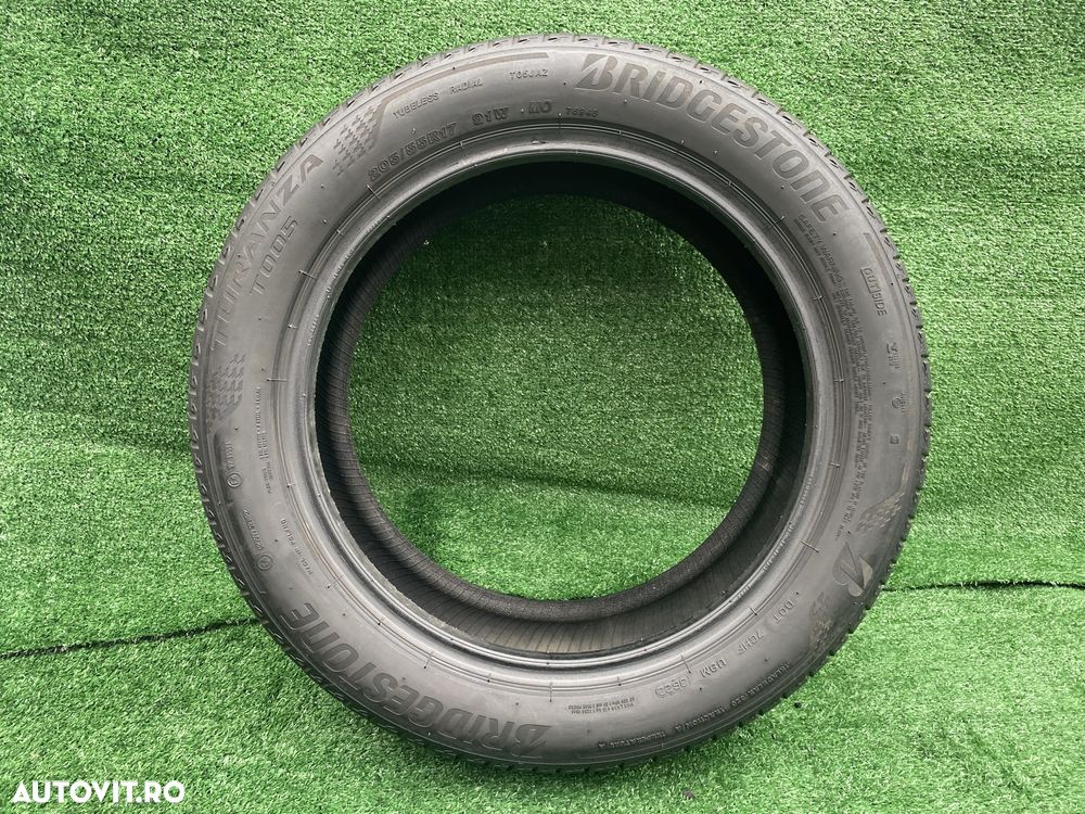 Set 2 anvelope vară Bridgestone Turanza T005 205 55 17 MODot3622 3,8mm - 3