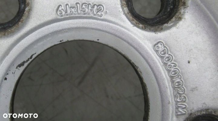 AUDI A4 B5 FELGA FELGI ALUMINIOWE ALUFELGI 15" KOMPLET - 5