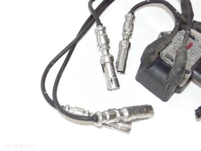 ORYGINAŁ cewka zapłonowa + kable 032905106B VW Volkswagen Golf 4 IV Bora Passat B5 Audi A3 8L A4 B5 Seat Leon I Skoda Fabia 1.4 1.6 - 15