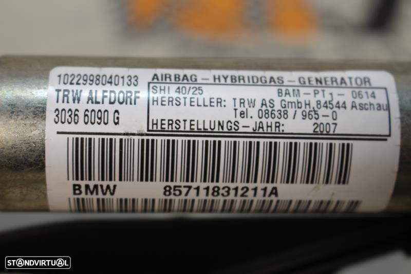Airbags De Cortina Bmw 3 Coupé (E92)  7118311 / 30366089M / 7118312 / - 6