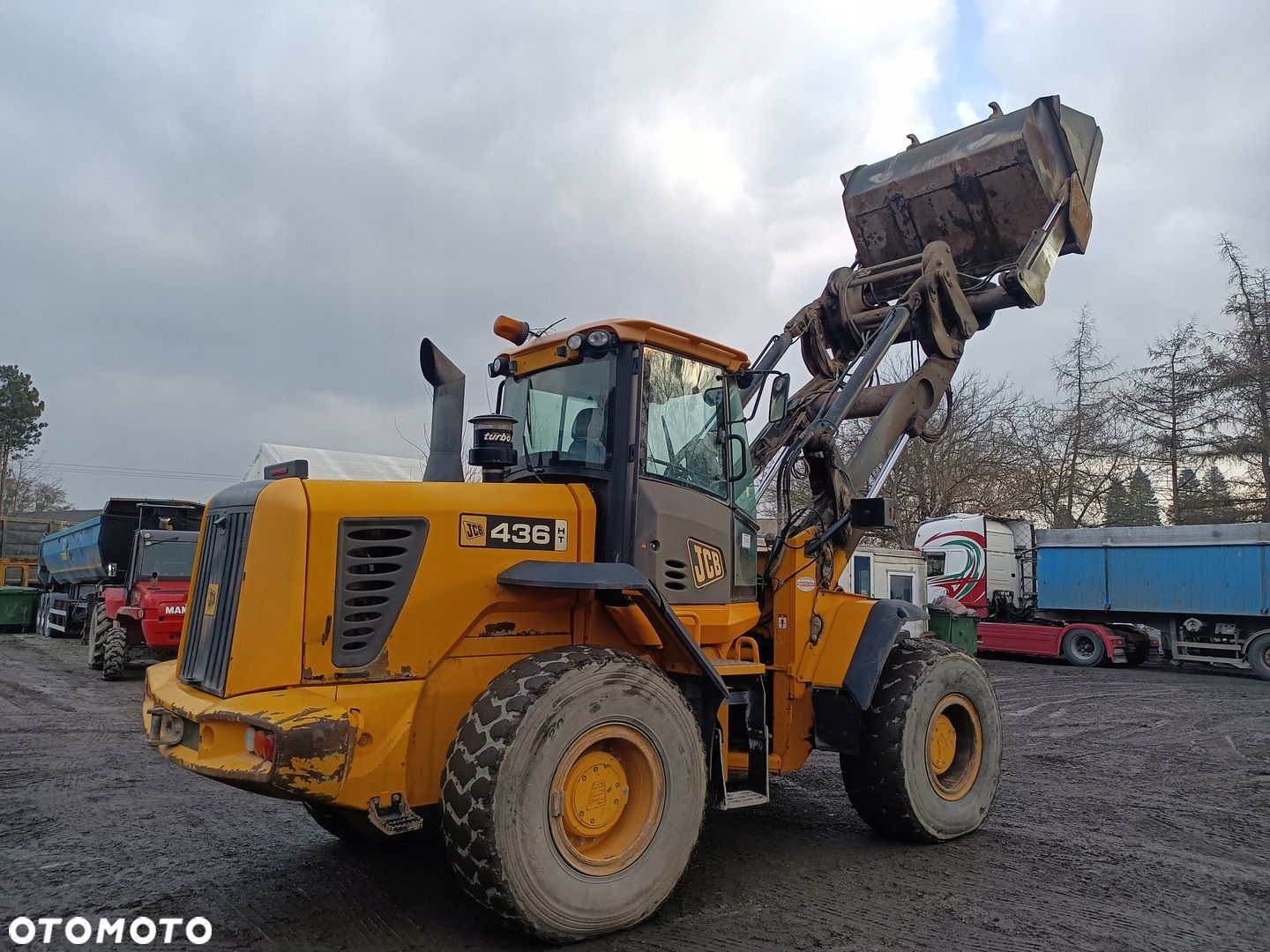 ŁADOWARKA KOŁOWA PRZEGUBOWA JCB 436 HT 2007 Łyżka Wysokiego Wysypu - 5