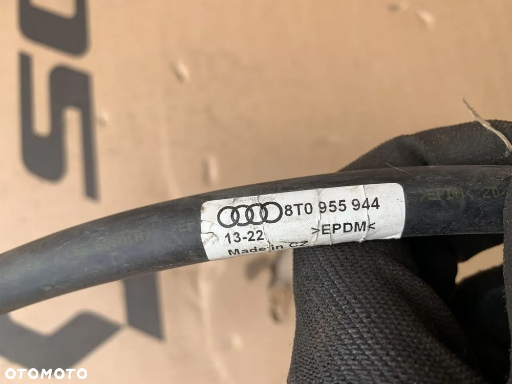 Przewód wąż spryskiwaczy lamp Audi A4 B8 8T0955944 - 4