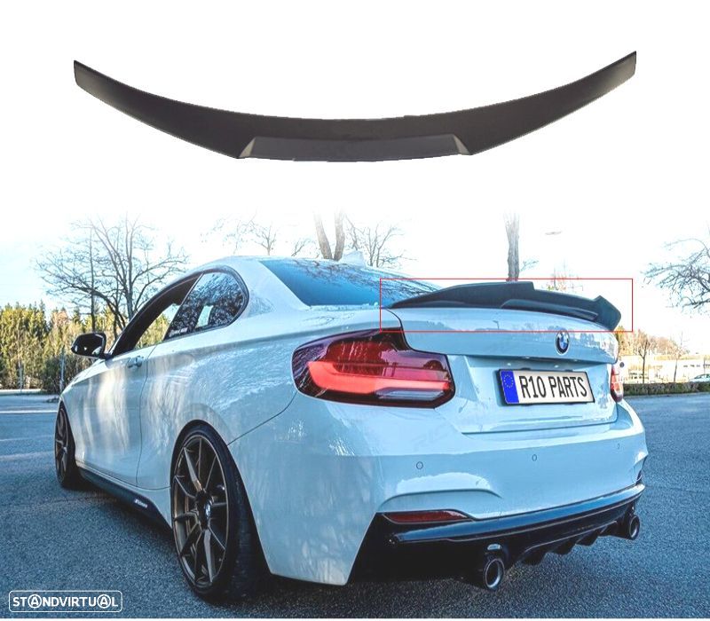 AILERON SPOILER BMW F22 COUPÉ F87 COUPÉ 14-21 LOOK PSM - 1