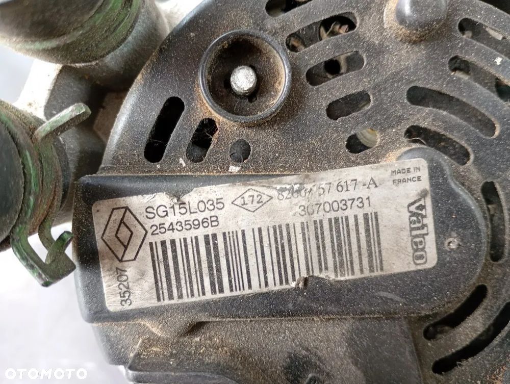 alternator wodny valeo renault espace iv megane ii 1.9 dci 8200667617a - 5