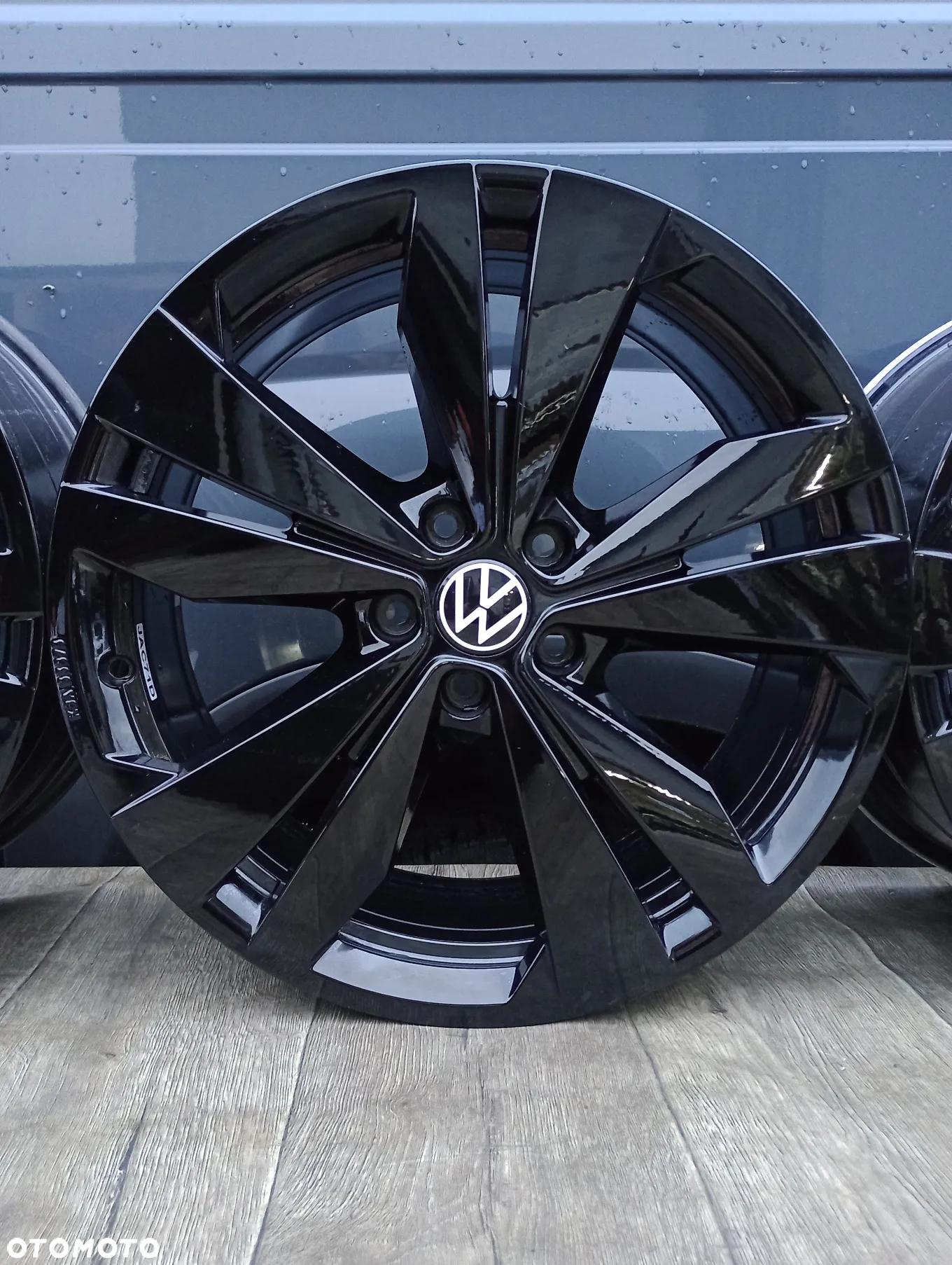 FELGI ALUMINIOWE 5x112 R19 8J ET45 9J ET58 VOLKSWAGEN ID BUZZ CZARNE DWIE SZEROKOSCI  ORG VW - 8