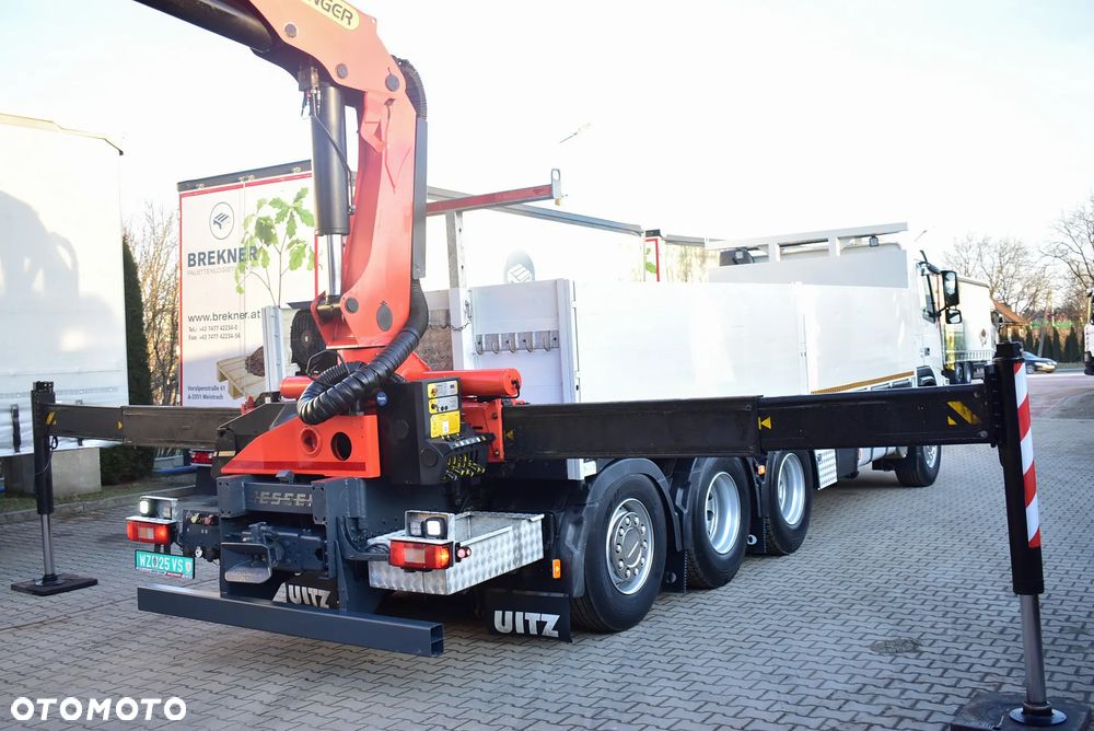Volvo FM 420 EEV 8x4 Tridem/ Skrzynia 7.30m. + Palfinger PK 27001 EH / Pilot/ 22 m. / 5 i 6 Funkcja/ Rotator / Sprowadzony z Austrii ! - 34