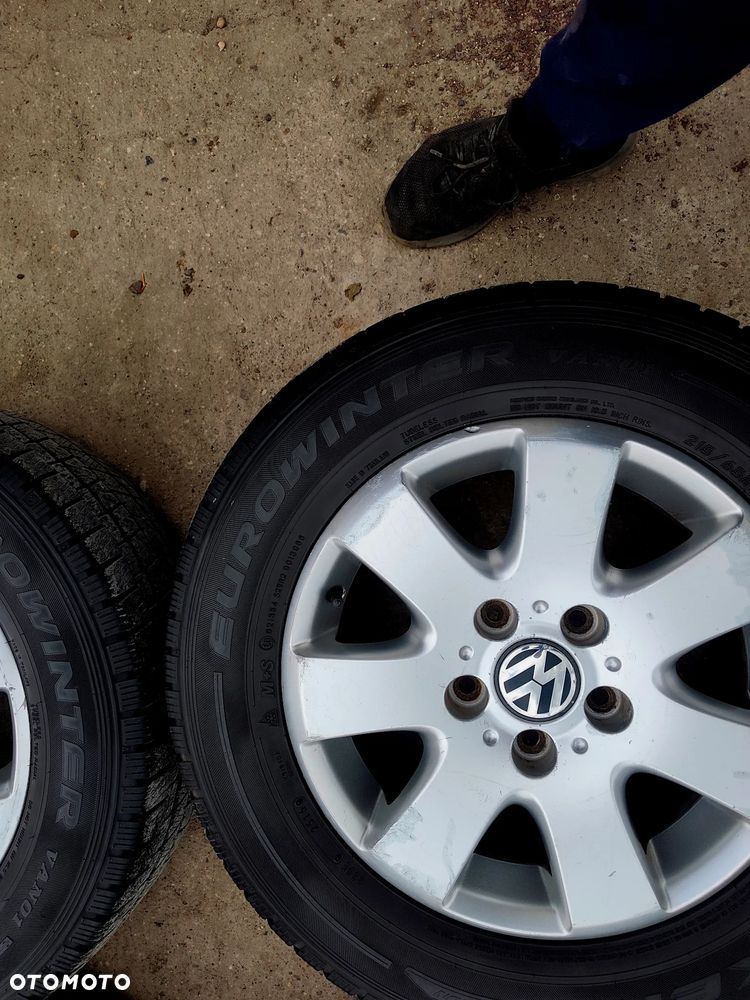 5x120 Felgi Aluminiowe Alufelgi Oryginalne 16 C 16C Koła Zimowe Zima VW T5 T6 Transporter Caravelle Legnica ALU-RAD 215/65 7,5mm - 11
