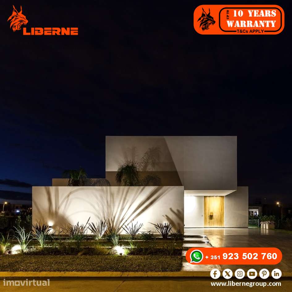 Moradia isolada T3 com piscina de design e construção moderna RSF - Grande imagem: 5/19