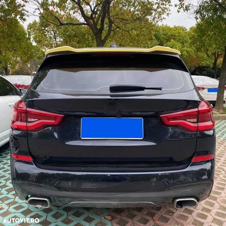 Eleron Luneta Lip Portbagaj Spoiler M pentru BMW X3 G01, Negru Lucios - 2