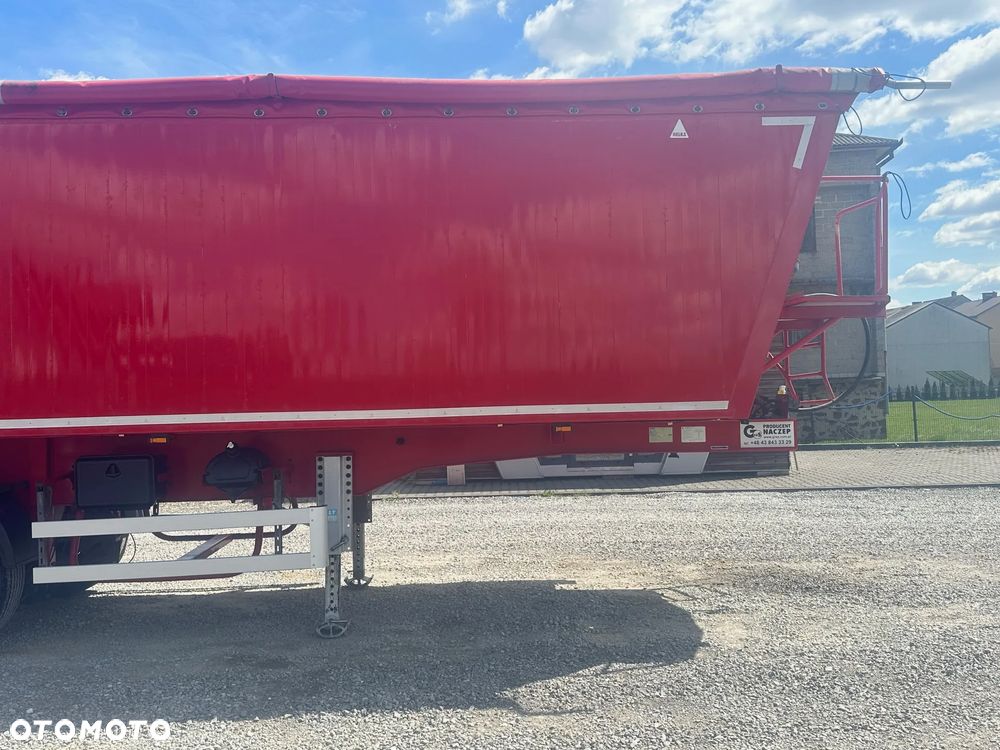 Gras NACZEPA / WYWROTKA / 45M3 / KLAPO- DRZWI / 5980 KG!!! - 15