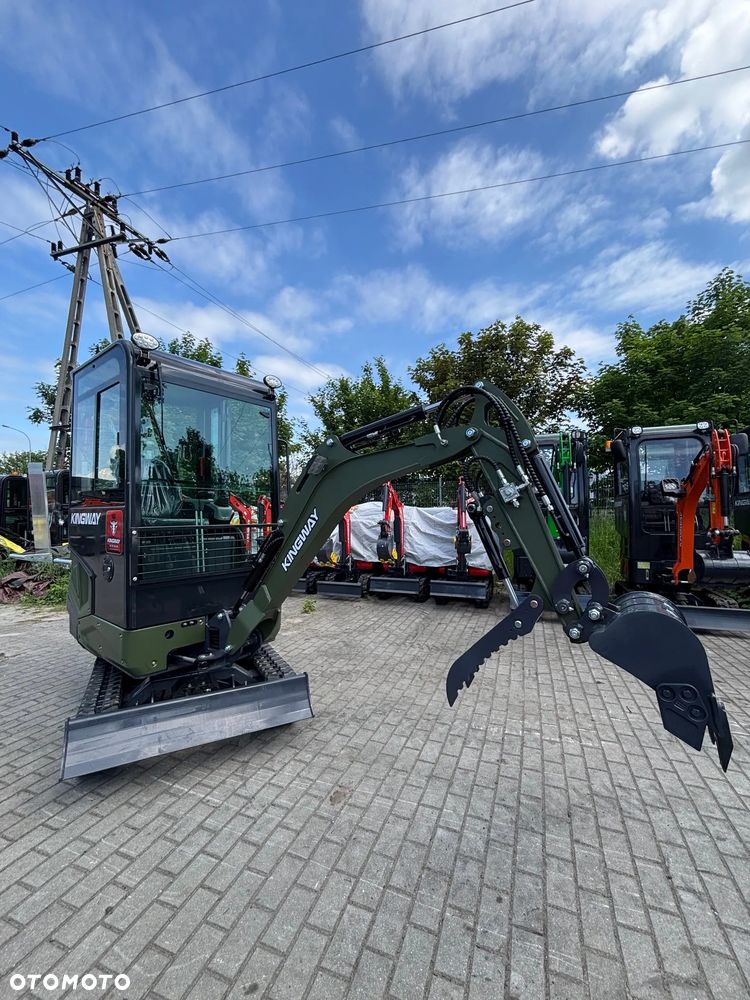 Kingway Koparka 1600kg S16K + Kciuk Hydrauliczny - 7