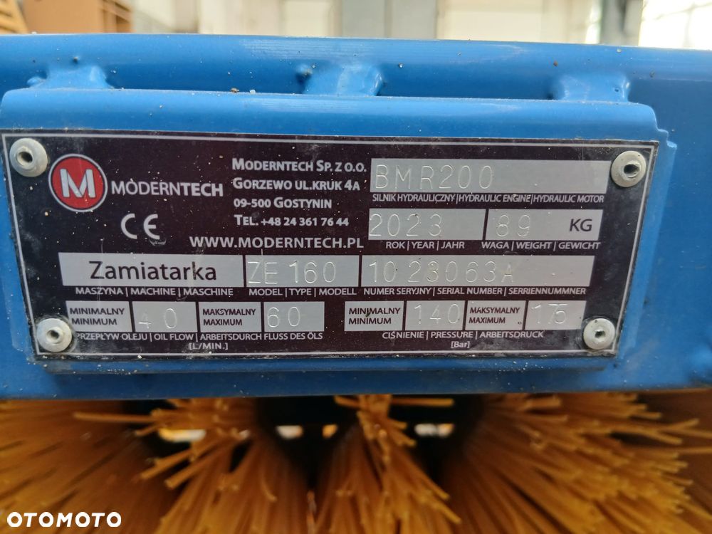 Moderntech zamiatarka ZE 160 2023 r. - 5