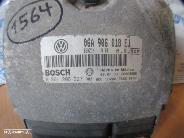 Centralina 06A906018EJ VW NEW BEETLE 1999 2.0 I 115CV 3P PRETO BOSCH - 4