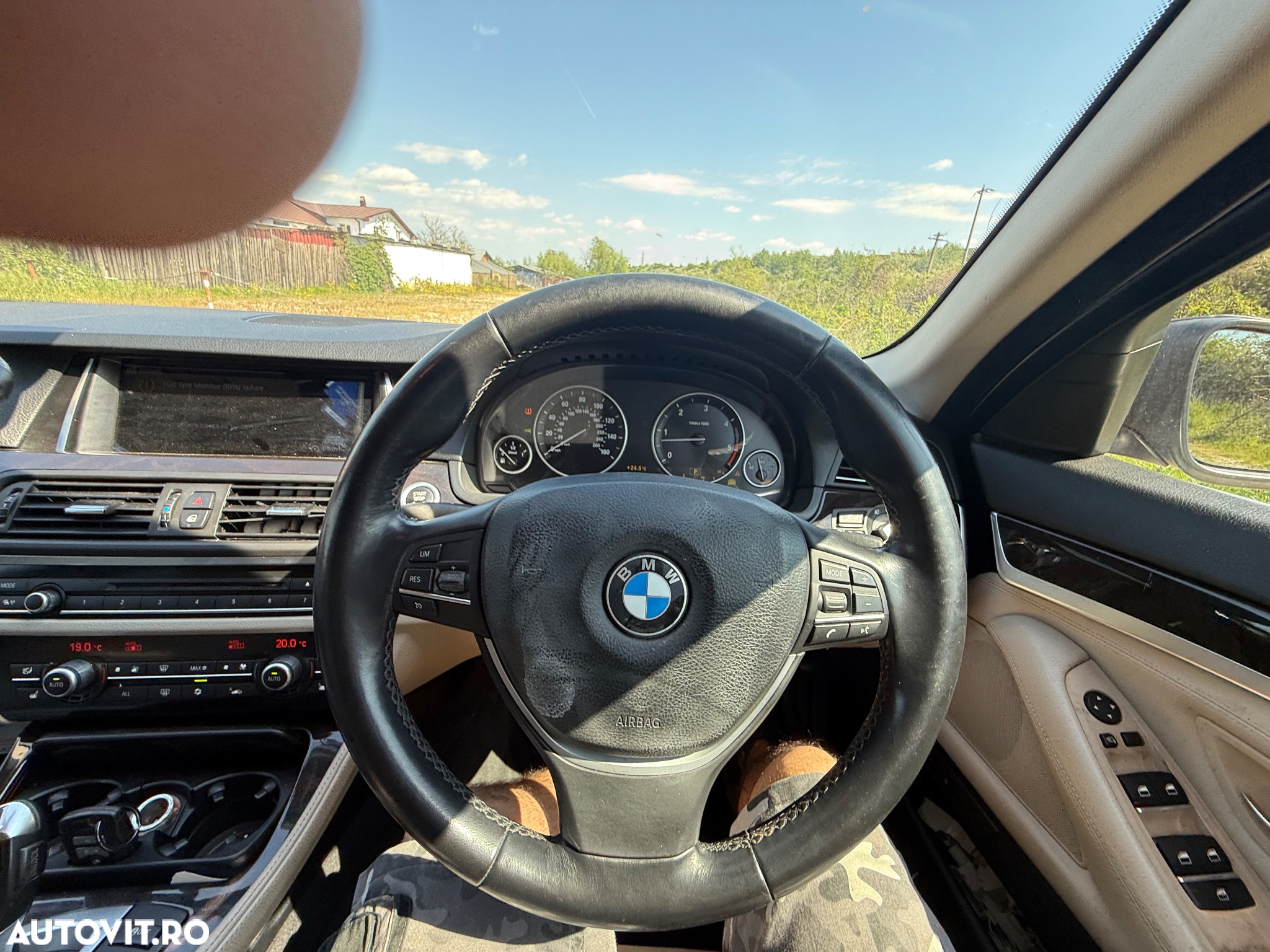Dezmembrez bmw f10 530d 245 HP N57D20A culoare A52 SPACEGRAU METALLIC  motor  perfect funcțional cutie automată navigație android cu Apple car play - 10