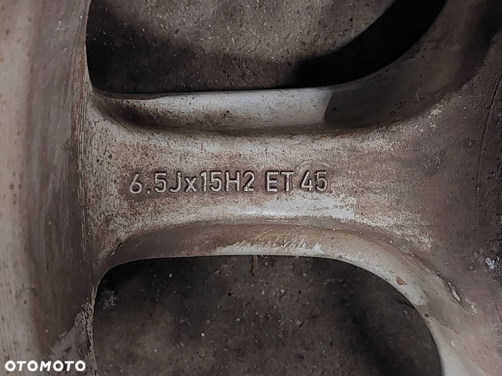 FELGI ALUMINIOWE 4SZT 5x112 6,5Jx15 ET45 FI57,1 VW AUDI SKODA KBA46258 - 4
