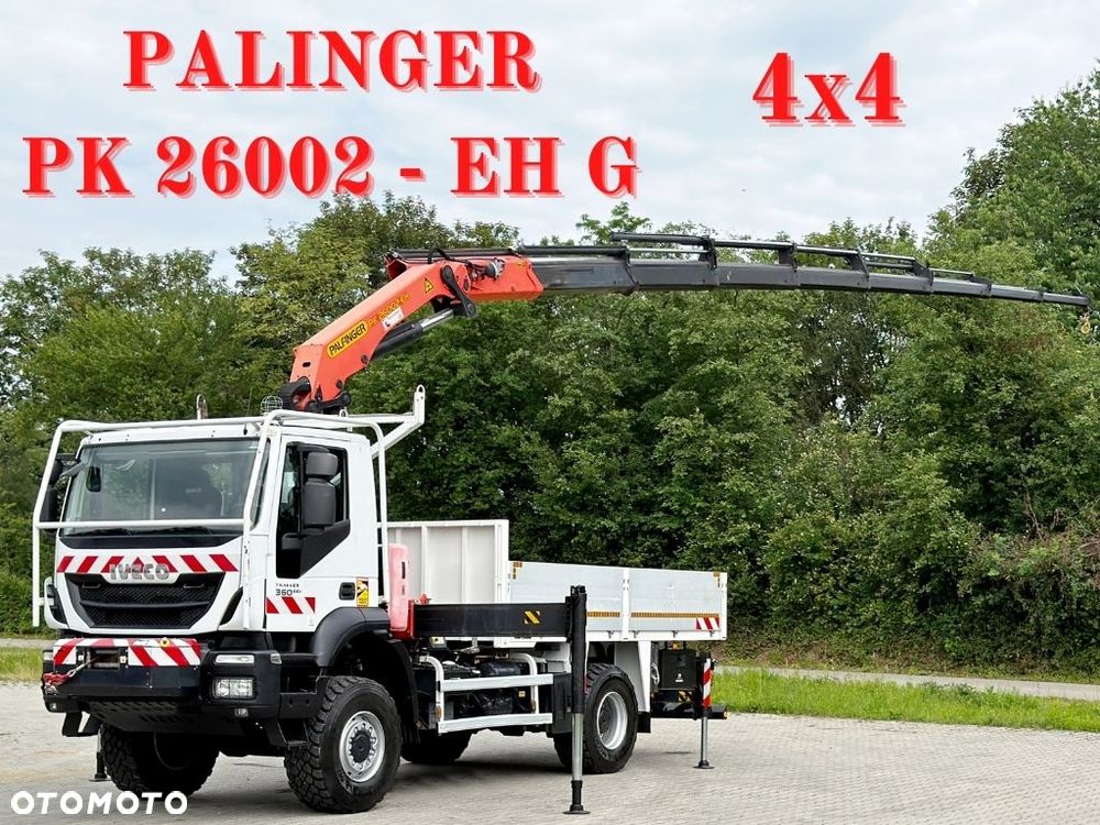 Iveco TRAKKER 360 * SKRZYNIA 4,50 m + PK 26002 - EH G + PILOT / 4x4 !! - 1