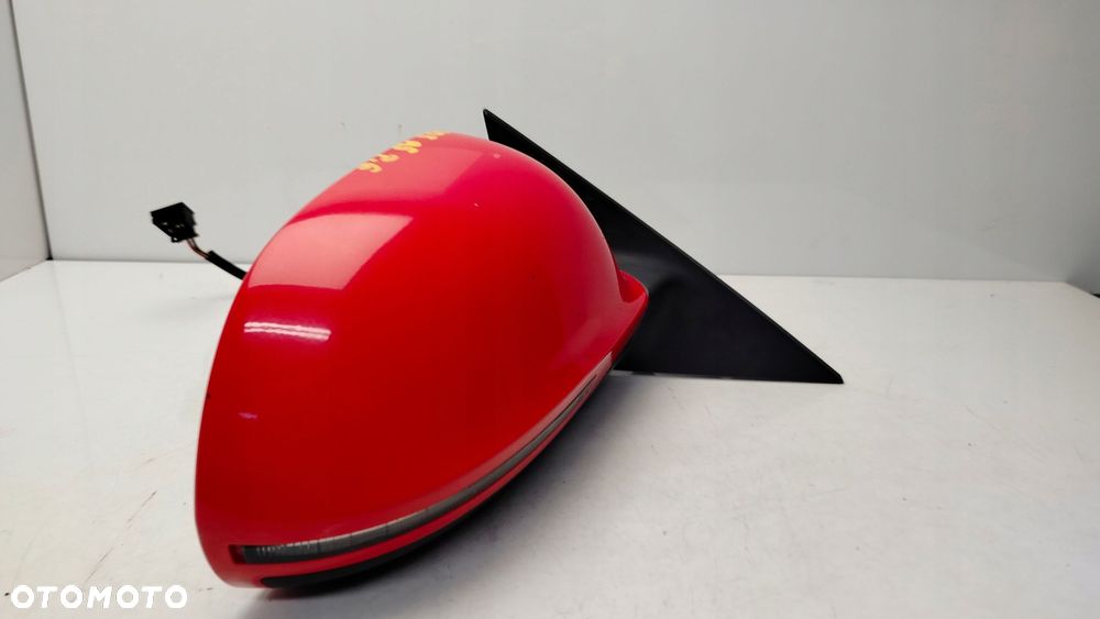 audi a3 8p lift 08r- lusterko prawe zewnętrzne 6 pinów lz3m - 3