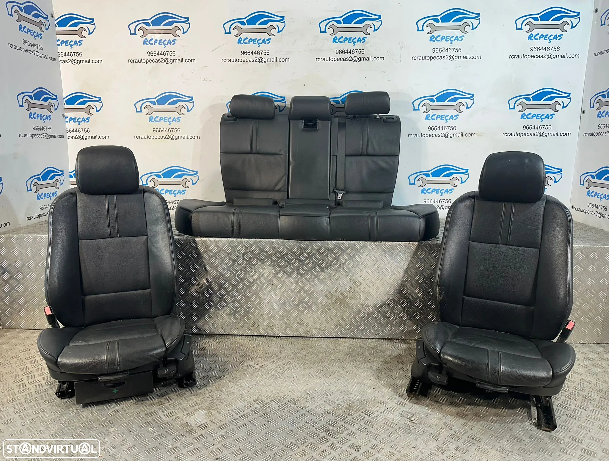 Conjunto Bancos Pele Pack M BMW X3 E83 2003 - 2010 - 3