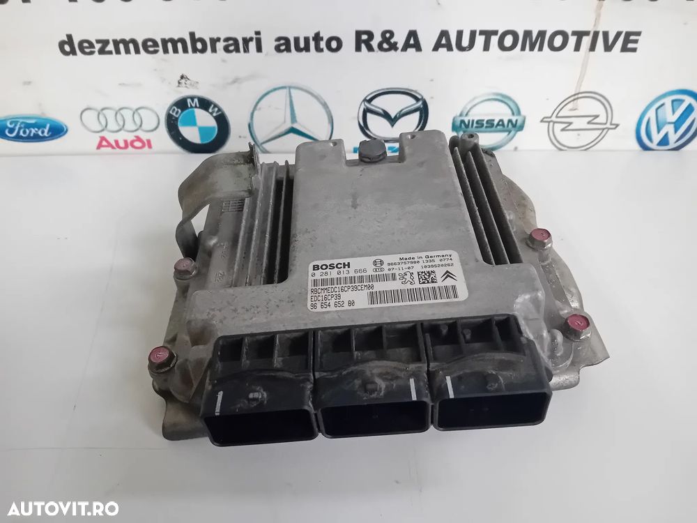 Calculator Motor ECU Peugeot 4007 Cod 9665465280 – Original, Testat, Arad - 6
