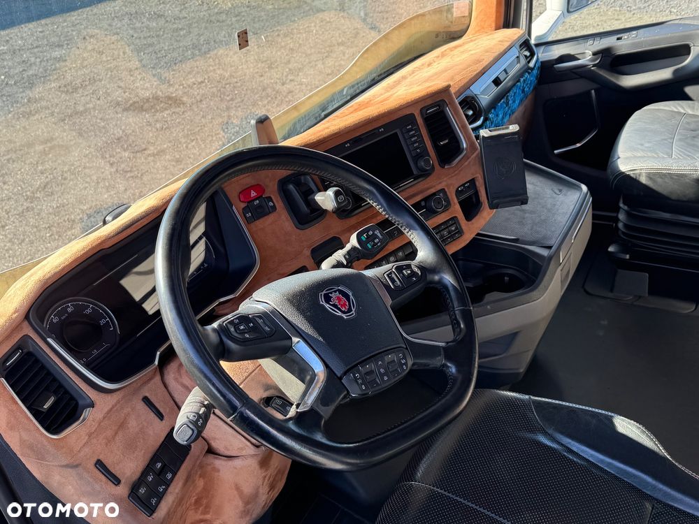 Scania S500 / Automat / Full AiR / Retarder / ACC / Led / TV / 2 Zbiorniki / Stan BDB / z Francji - 27