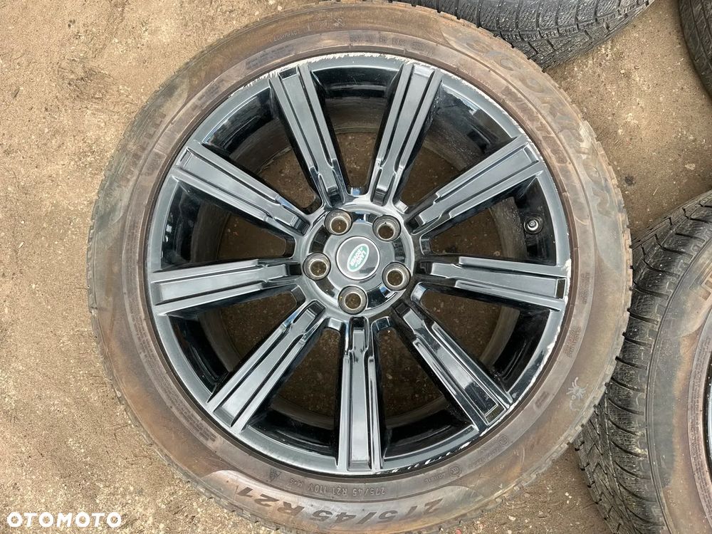 Alufelgi 21 cali GK6M-1007 z oponami Pirelli 275/45 R21 Range Rover Sport L494 - 4