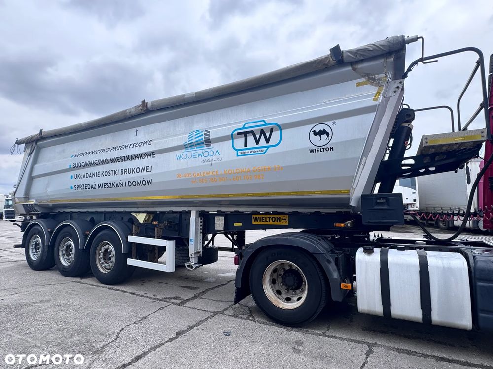 Wielton NW-3 33m3 os mercedes tarcza nie Bodex Mega Janmil - 1