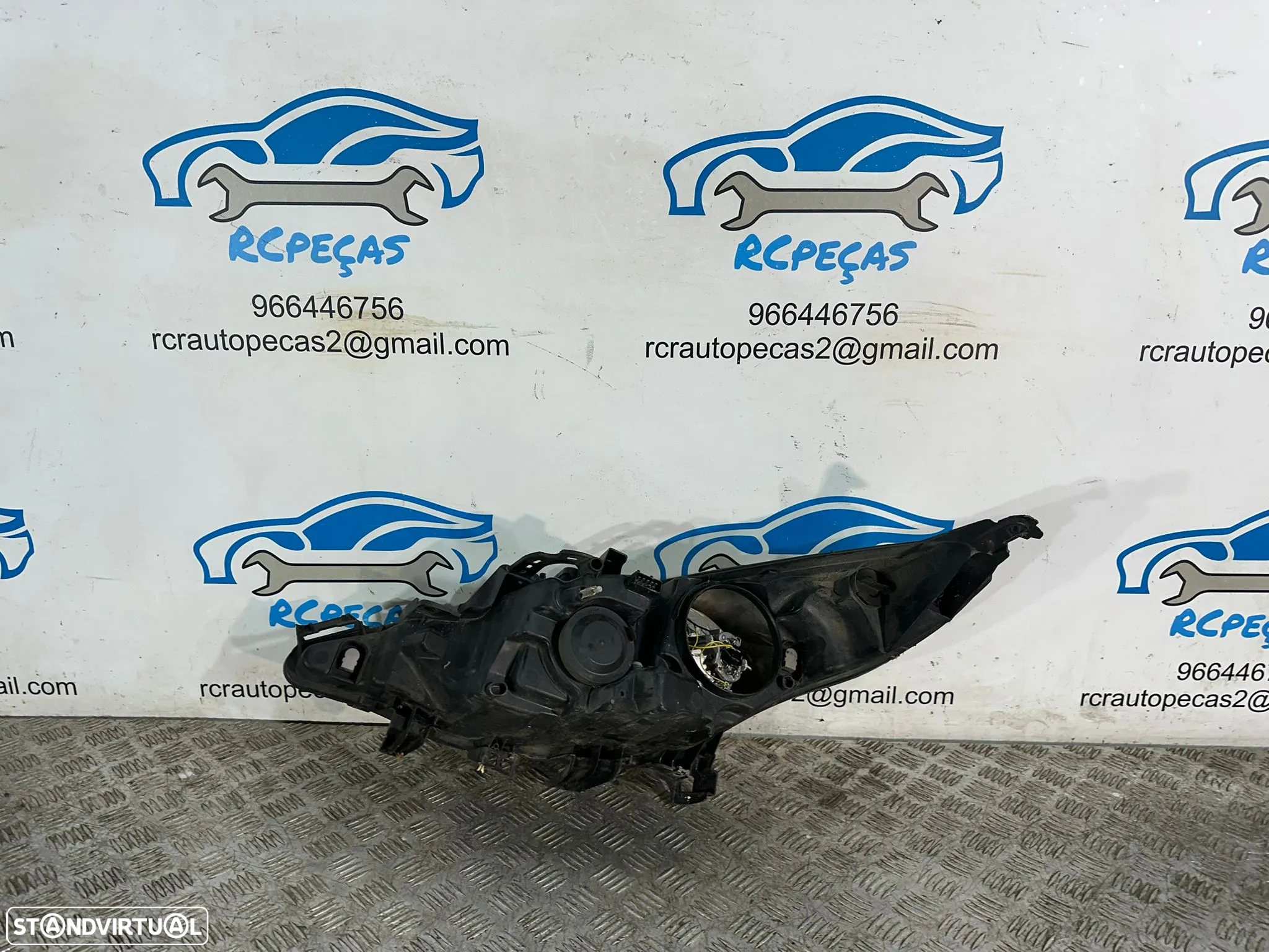 .Farol Otica Frente Frontal Direita Original Peugeot 207 2006 - 2009 - 5