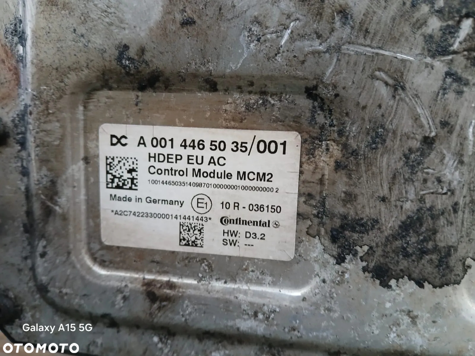 MODUŁ STEROWNIK KOMPUTER SILNIKA MCM 2 MERCEDES ACTROS MP4 EURO 6   OM471 LA 6-4-00 A 001 446 40 35 / 001  A 001 446 50 35 /001 - 5