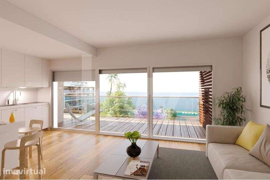 Excelente T3  com grandes terraços em condomínio de luxo em frente ao - Grande imagem: 5/13