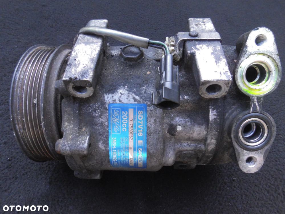SPRĘŻARKA KOMPRESOR POMPA KLIMATYZACJI FORD FOCUS MK2 3M5H-19D629-SB - 1