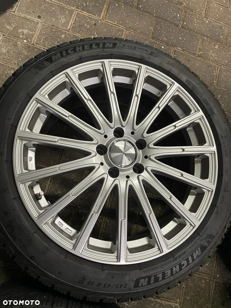 alu felgi 19 mercedes w222 idealne zimowe opony 245/45/19 michelin ice snow - 5