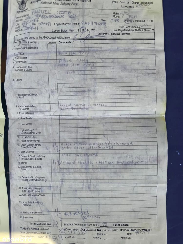 Harley-Davidson FLH Electra Glide - 14