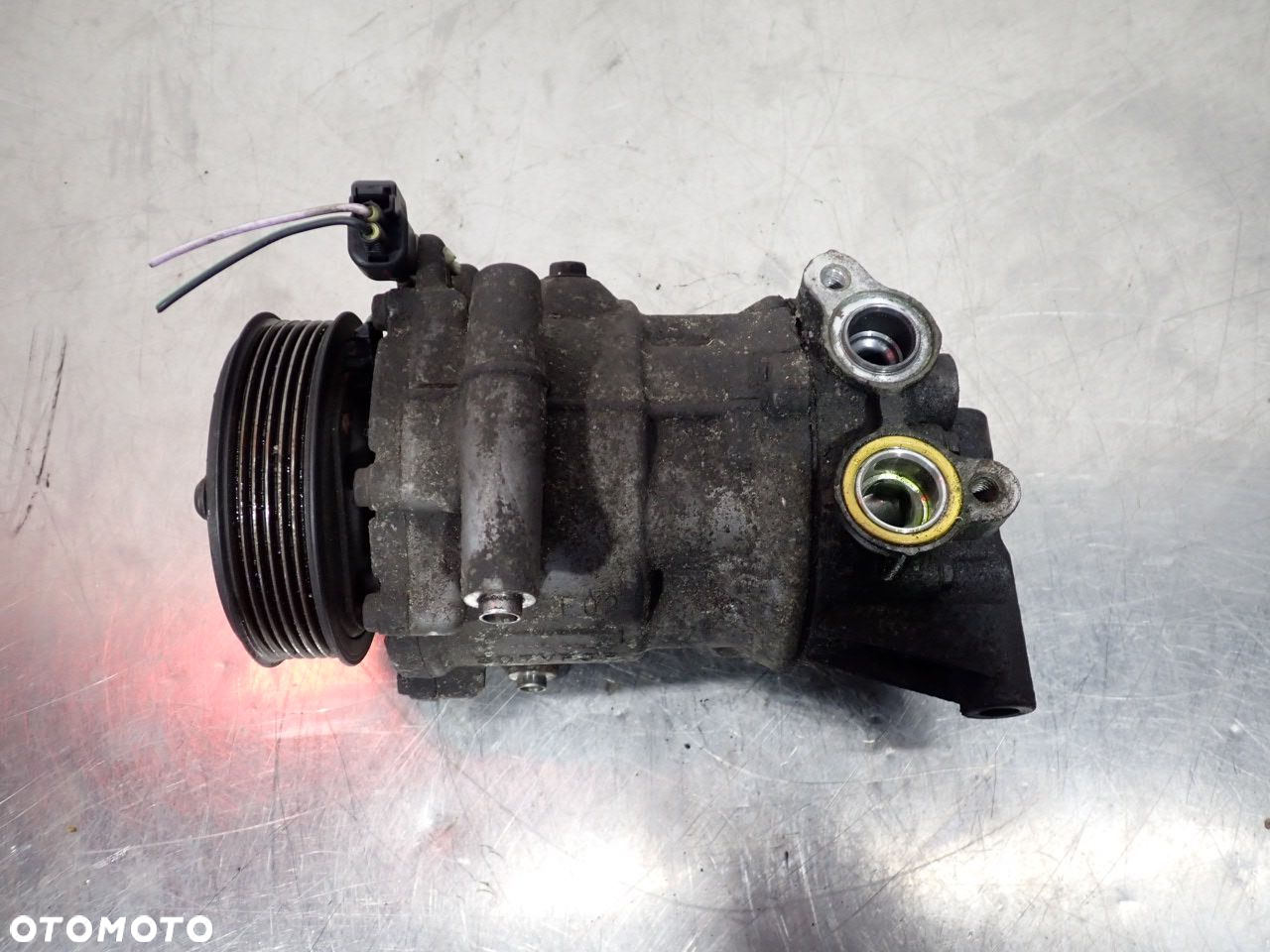 SPRĘŻARKA KLIMATYZACJI PEUGEOT BOXER II 9676552680 - 2