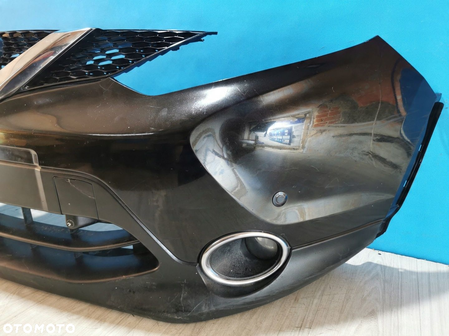 Nissan Qashqai J11 2014/2017 zderzak grill przód przedni Z11 PDC - 4