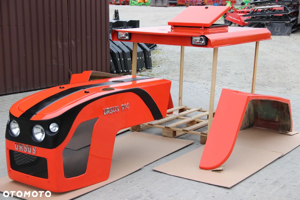 Zestaw Karoseryjny Ursus C-385 maska błotniki tworzywo dach - 5