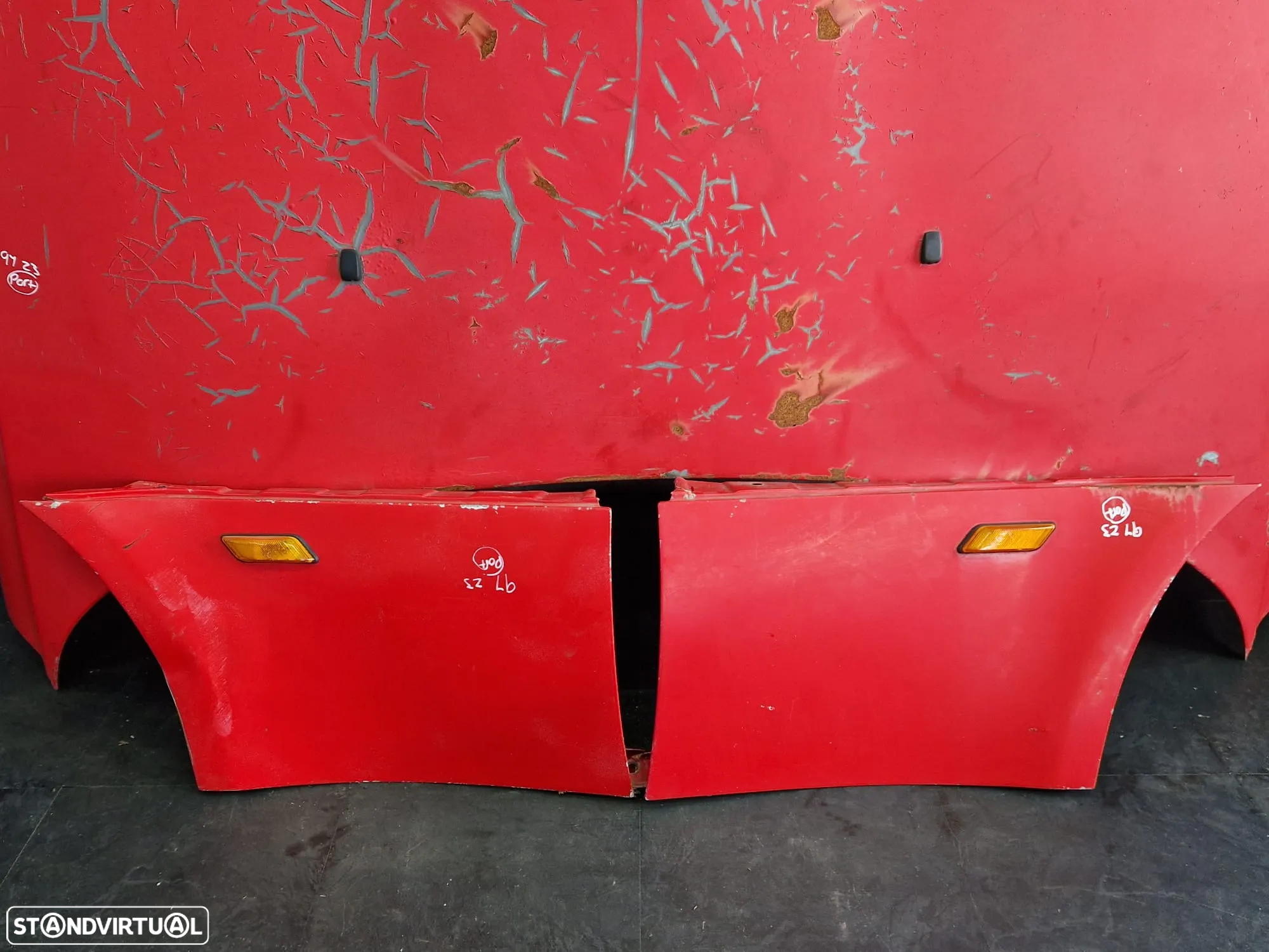 Frente completa usada BMW Z3 capot parachoques guardalamas oticas radiador E36 - 8