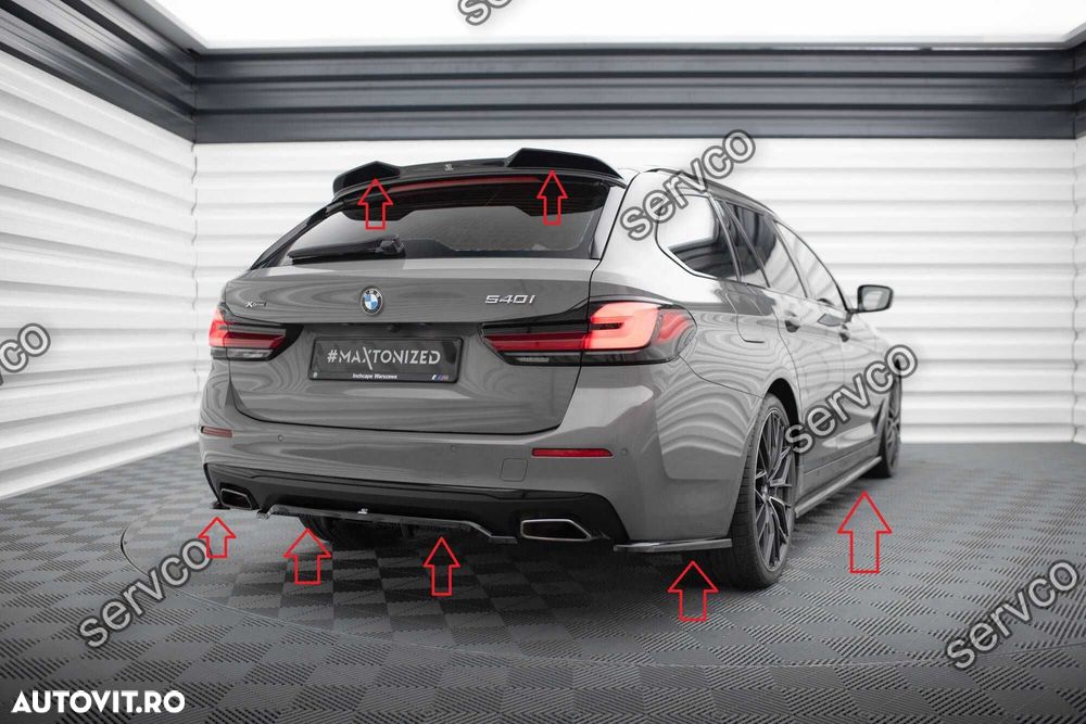 Pachet Exterior Prelungiri Body kit tuning Bmw Seria 5 G31 Touring 2020-2023 v8 - Maxton Design - 8