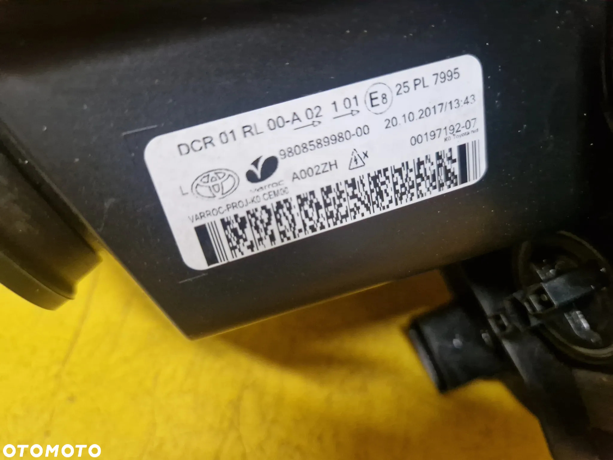 TOYOTA PROACE II 16- LAMPA LEWA PRAWA PRZOD 9808589980-00 - 15