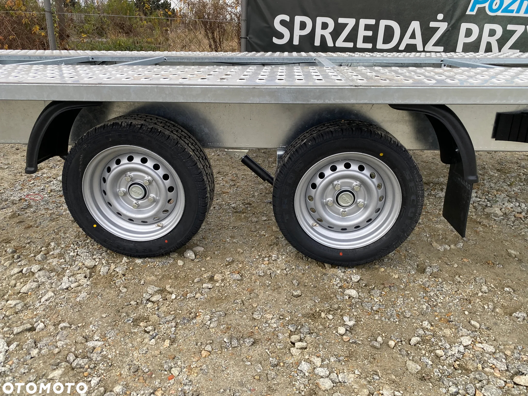 Niewiadów | 450X210 CM | MARS | DMC 2,7T | KOŁA 13 | DŁUGIE NAJAZDY 2.5M | AMORTYZATORY | LAWETA | PLATFORMA DO SAMOCHODU BUSA | DOSTAWA | RATY | LEASING - 10